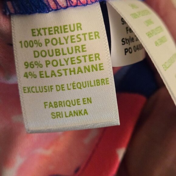 Lilly Pulitzer Donna Romper Rare Mocean Pattern Starfish Design Size 00 - Picture 9 of 9